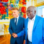 Tinubu In A Warm Exchange With Macron At The Elysee Palace In Paris. 2 150x150