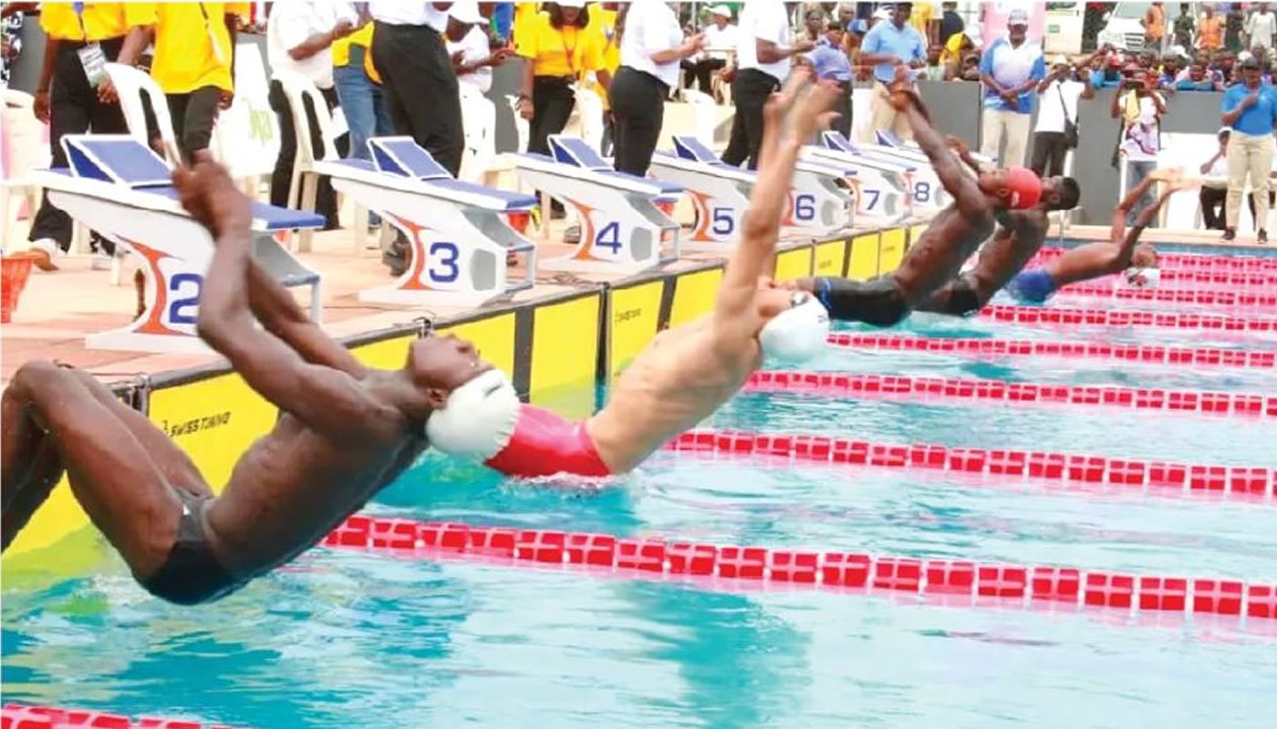 Aquatics federation hails NSC’s festival pool project Swimmers